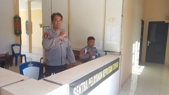 
					Tingkatkan Kewaspadaan Personil Polsek Basarang Giat Siaga Mako