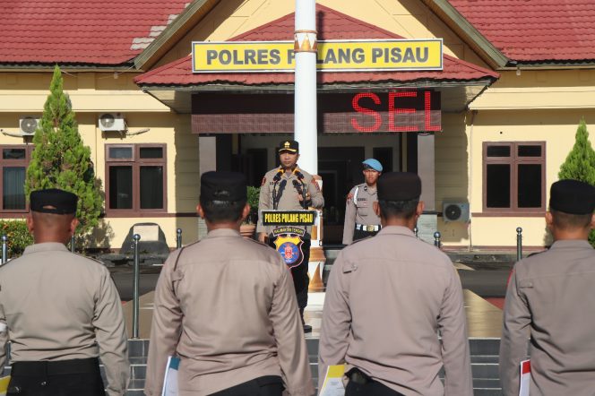 
					Kapolres Pulang Pisau Tekankan Kedisiplinan dan Kesiapan HUT Bhayangkara ke-80