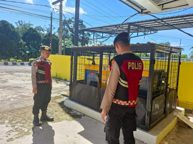 
					Tingkatkan Keamanan Objek Vital, Satsamapta Polres Pulang Pisau Patroli ke Perbankan