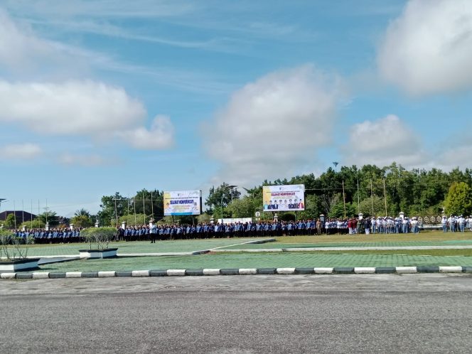 
					Hadiri Upacara Hardiknas 2026, Wakapolres Gunung Mas Tegaskan Komitmen Polri Kawal Kualitas Pendidikan