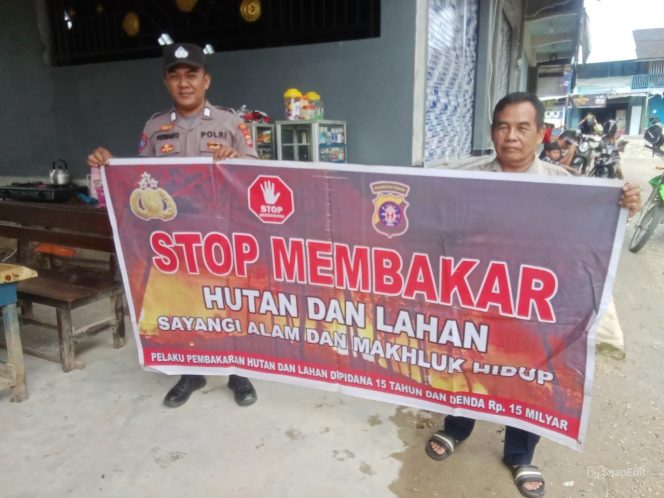 
					Langkah Preemtif Polsek Kurun, Ingatkan Sanksi Hukum Bakar Hutan dan Lahan