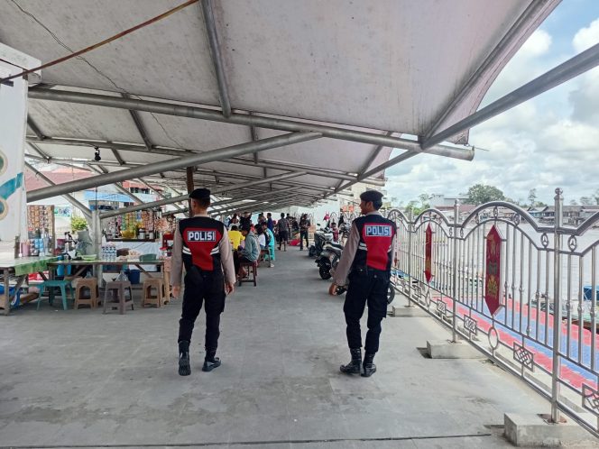 
					Utamakan Keselamatan Penumpang, Sat Samapta Cek Fasilitas Pelabuhan Speed Boat