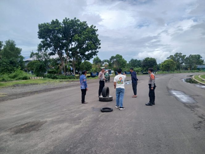 
					SATLANTAS POLRES SERUYAN TINJAU RISK ASSESMENT LATIHAN BALAP ATLET PORPROV