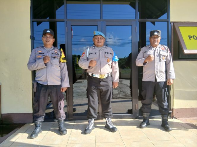 
					POLSEK PULAU PETAK LAKSANAKAN SIAGA MAKO PAGI