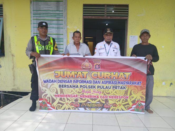 
					PERSONEL PULAU PETAK LAKSANAKAN KEGIATAN “JUM’AT CURHAT” GUNA MENDENGAR KELUHAN MASYARAKAT SECARA LANGSUNG