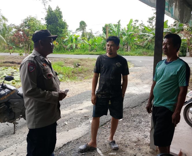 
					Perkuat Silaturahmi, Polsek Pandih Batu Ajak Warga Bersinergi Jaga Keamanan