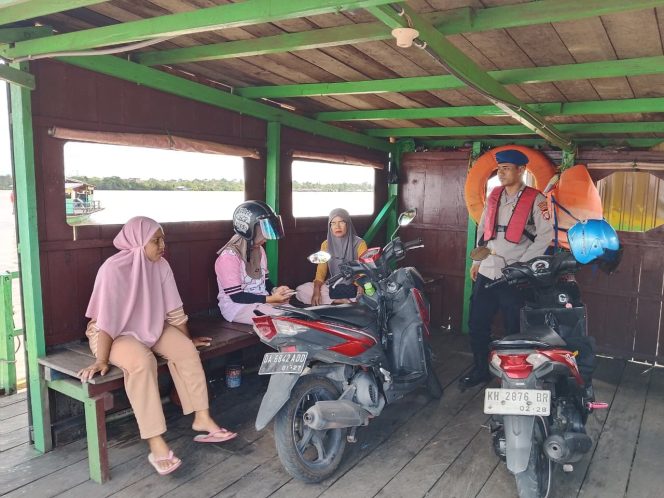 
					Utamakan Keselamatan, Satpolairud Polres Pulang Pisau Cek Fasilitas Fery Penyeberangan