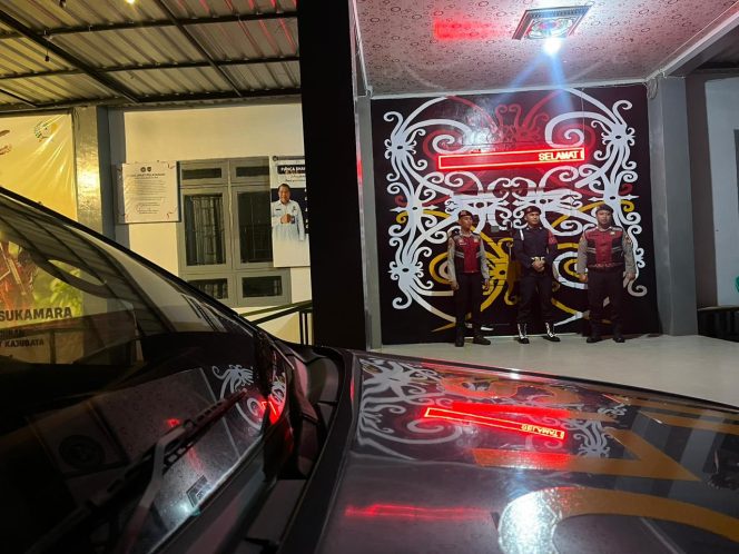 
					Jalin Koordinasi Pengamanan, Sat Samapta Sukamara Kunjungi Petugas Jaga Lapas Malam Ini