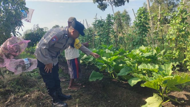 
					Polsek Pandih Batu Dukung Ketahanan Pangan Melalui Pemanfaatan Pekarangan