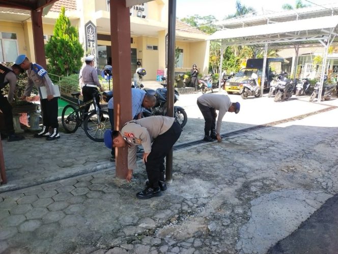 
					Polres Pulang Pisau Gencarkan Gerakan ASRI demi Lingkungan Kerja Sehat