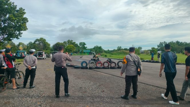 
					PERSONEL GABUNGAN POLRES SERUYAN AMANKAN LATIHAN INTENSIF ATLET PORPROV CABANG MOTOPRIX