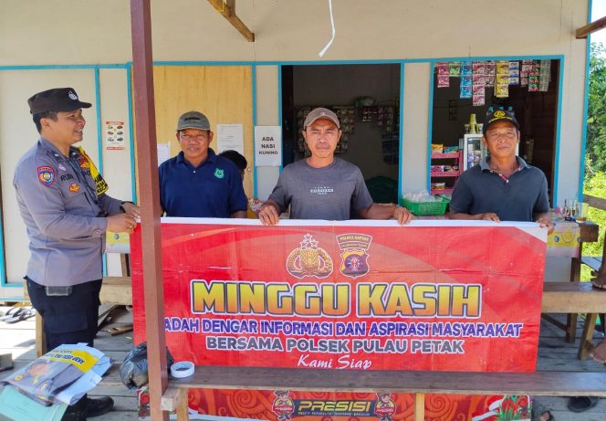 
					POLDA KALTENG/POLRES KAPUAS/POLSEK PULAU PETAK GELAR GIAT “MINGGU KASIH”