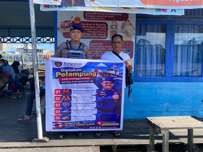 
					Wujudkan Perairan Aman, Satpolairud Polres Barito Utara Intensifkan Patroli dan Sambang Masyarakat Pesisir DAS Barito