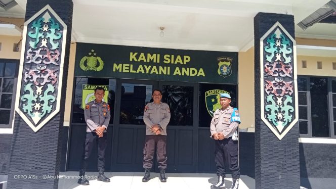 
					Tingkatkan Kewaspadaan Personil Polsek Basarang Giat Siaga Mako