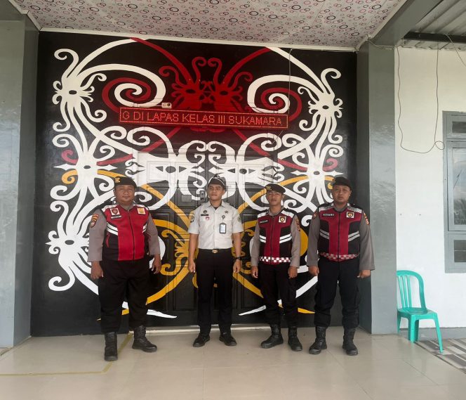 
					Monitoring Kamtibmas Lapas, Sat Samapta Sukamara Pastikan Situasi Luar Lapas Kondusif