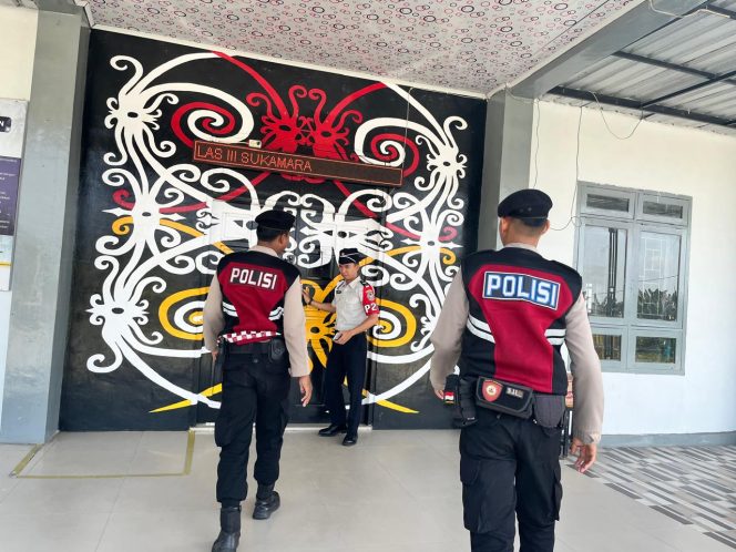
					Tingkatkan Kewaspadaan Awal Hari, Polres Sukamara Sambangi Lapas Kelas III Sukamara Pagi Hari