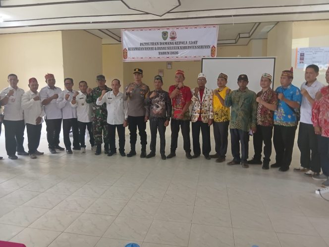 
					POLRES SERUYAN KAWAL PEMUNGUTAN SUARA PEMILIHAN DAMANG KEPALA ADAT KECAMATAN HANAU DAN DANAU SELULUK, M. ISYA ANSARI MENANG TELAK