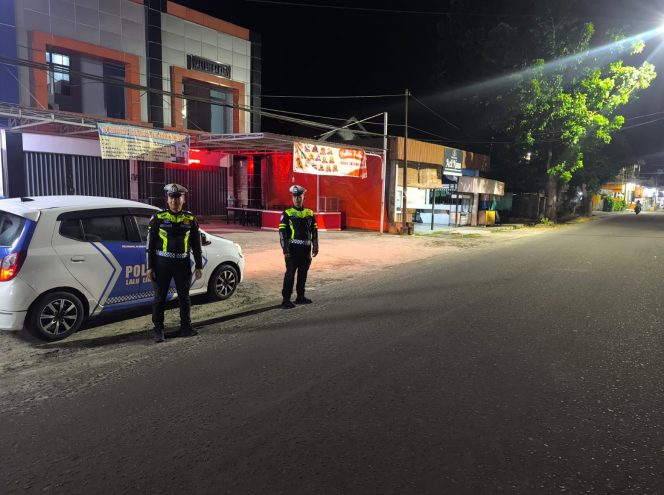 
					Tekan Aksi Balap Liar, Sat Lantas Polres Sukamara Gelar Blue Light Patrol Malam Hari