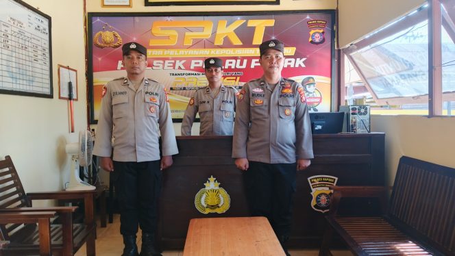 
					POLSEK PULAU PETAK LAKSANAKAN SIAGA MAKO PAGI