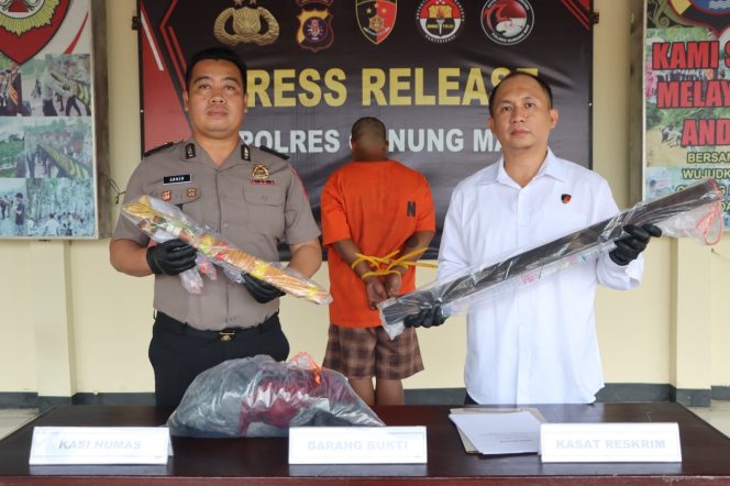 
					Sinergi Cepat Polres Gunung Mas dan Warga: Buron Kasus Pembunuhan Tewah Berhasil Diringkus di Pondok di Wilayah Kapuas