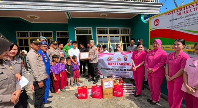 
					Polres Barito Utara Wujudkan Kepedulian Nyata, Salurkan Bakti Sosial ke Panti Asuhan dan Korban Kebakaran dalam Rangka HUT Bhayangkara ke-80 Tahun 2026