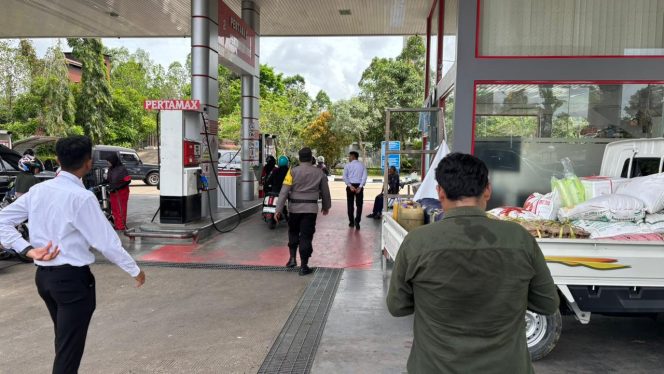 
					Harkamtibmas Tetap Aman, Pamapta Polres Barsel Pimpin KRYD Patroli Dialogis