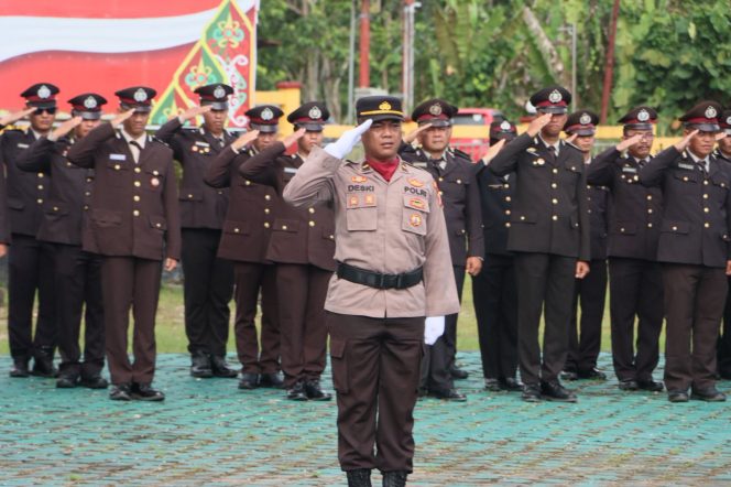 
					Polres Murung Raya Gelar Upacara Hari Lahir Pancasila 2026, Teguhkan Semangat Persatuan dan Kebangsaan