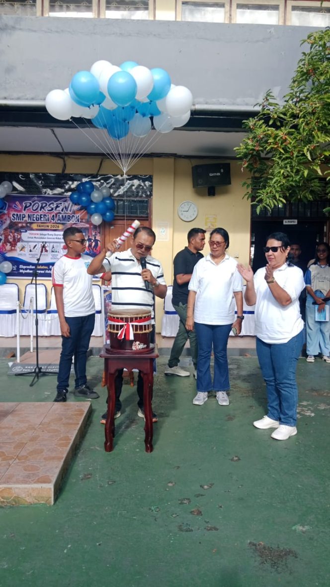 
					SMP 4 Melaksanakan Kegiatan Porseni 2026