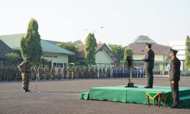 
					Danrem 084/Bhaskara Jaya Brigjen TNI Kohir Pimpin Upacara Hari Lahir Pancasila, Tegaskan Pancasila sebagai Bintang Pemersatu Bangsa