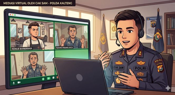 
					Upah Pasang Kaca Rp 1,5 Juta Tak Dibayar, Dihubungi Tak Direspon, Pemilik Barbershop di Palangka Raya Dibina Dan Dimediasi Virtual