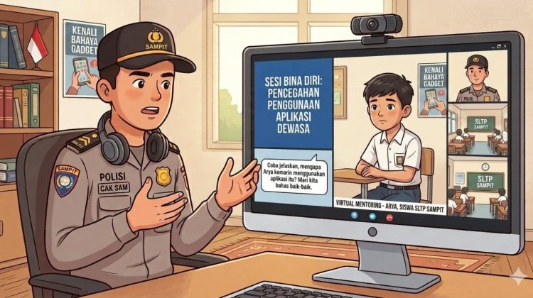 Miris!! Order VCS Melalui Aplikasi Dewasa, Pelajar SLTP di Sampit Diancam Disebarkan Foto Syurnya Curhat Virtual ke Cak Sam Polda Kalteng