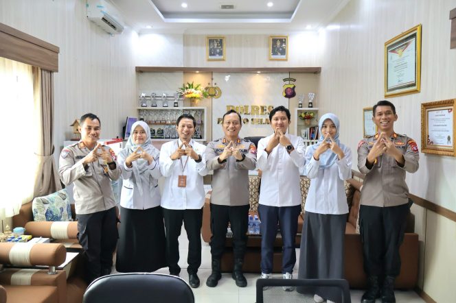 
					Kapolres Barsel Sambut Hangat Kunjungan Silahturahmi Badan Pusat Statistik Barito Selatan