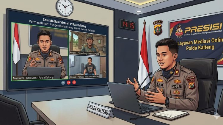 Janji Ikut Kerja Cari Emas Dan Minta Uang Rp 500 Ribu Untuk Ongkos Travel Tapi Ditunggu Tak Kunjung Datang, Pemilik Pendulangan Emas di Kapuas Curhat Virtual ke Cak Sam Polda Kalteng, Pemuda Warga Palangka Raya Dibina Dan Dimediasi Virtual 
