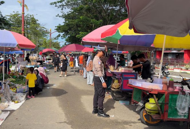 
					Akhir Pekan, Polres Murung Raya Patroli Dialogis diacara Car Free Day