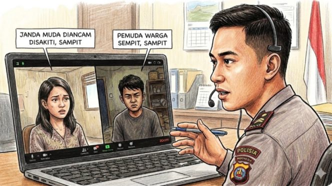 
					Pacaran Main Fisik Dan Toxic, Diputuskan Tak Mau Lalu Ngancam Nyakiti Dan Sering Ganggu, Janda Muda di Sampit Curhat Virtual ke Cak Sam Polda Kalteng, Pemuda Pengangguran di Sampit Dibina Dan Dimediasi Virtual