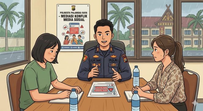 
					Difitnah Ganggu Pacar Orang Dan Dikatai M*m*knya Gatal di Medsos, Mahasiswi di Palangka Raya Curhat ke Cak Sam Polda Kalteng, Oknum Mahasiswi Calon Guru Dibina Dan Dimediasi