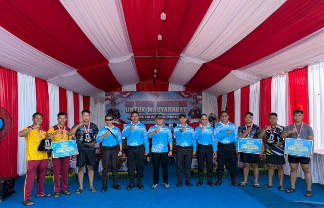 
					Jelang Hari Bhayangkara Ke-80, Polres Murung Raya Raih Juara 3 Lomba Besei Kambe Di Palangka Raya
