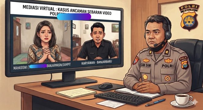 
					Jalin HTS Lalu HS Dan Diancam Disebarkan Videonya, Mahasiswi Di Banjarmasin Asal Kotim Curhat Virtual ke Cak Sam Polda Kalteng, Oknum Karyawan Toko di Banjarbaru Dibina Dan Dimediasi Virtual