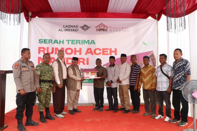 
					Wakil Bupati Aceh Tamiang Ismail,S.E.I Terima Bantuan 54 Unit Rumah Hunian