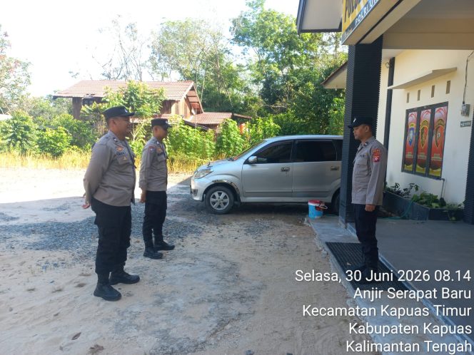 
					Apel Pagi Polsek Kapuas Timur Arahkan Personil Maksimalkan Pelayanan Kepada Masyarakat