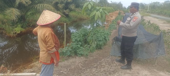 
					Polsek Basarang Dukung Ketahanan Pangan Untuk Program Makan Bergizi