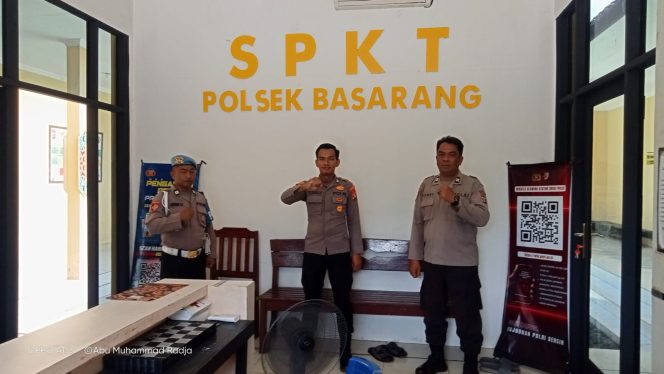 
					Tingkatkan Kewaspadaan Personil Polsek Basarang Giat Siaga Mako