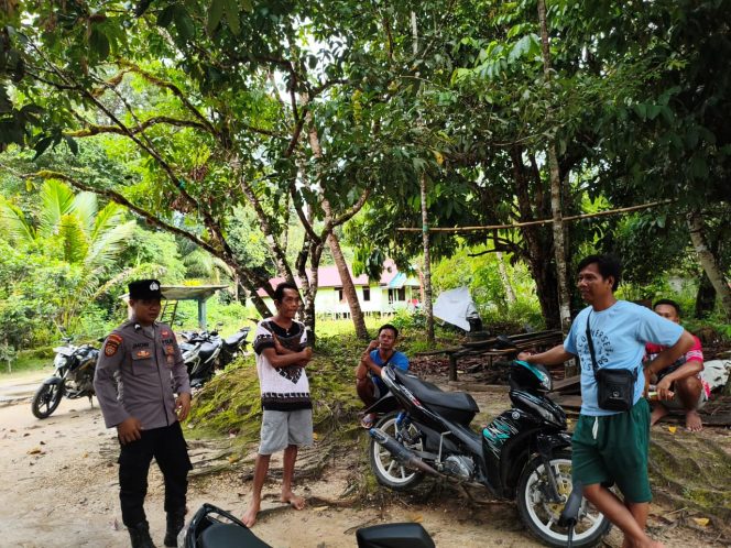 
					Pererat Tali Silaturahmi, Polsek Rungan Rangkul Hangat Warga Jakatan Raya