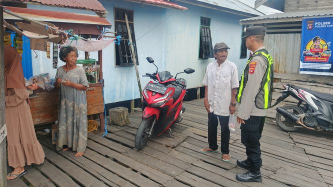 
					PERSONIL POLSEK PULAU PETAK LAKSANAKAN PATROLI DIALOGIS KE DESA-DESA WILAYAH KECAMATAN PULAU PETAK