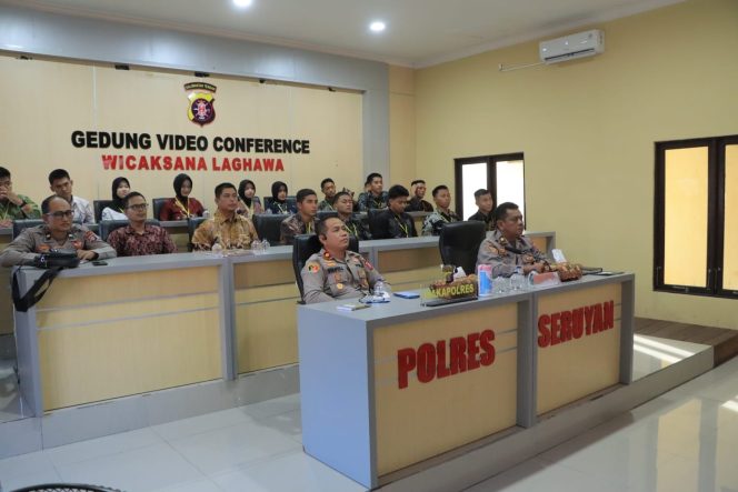 
					POLRES SERUYAN LAKSANAKAN SIDANG TERBUKA MENUJU RIKKES II PENERIMAAN POLRI T.A. 2026