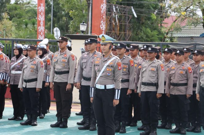 
					Polres Kapuas Gelar Apel Gelar Pasukan Operasi Keselamatan Telabang 2026
