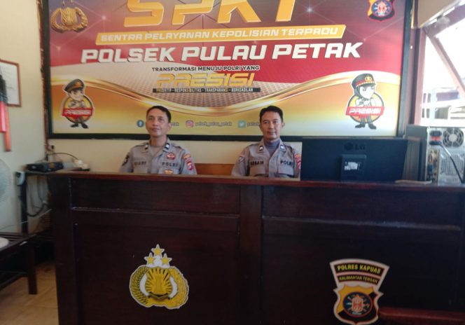 
					POLSEK PULAU PETAK LAKSANAKAN SIAGA MAKO PAGI