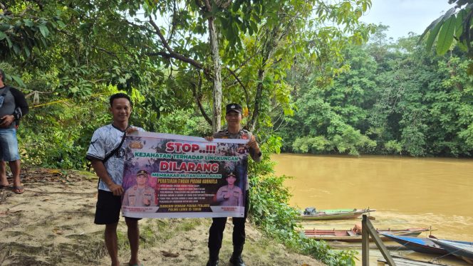 
					Mitigasi Karhutla Sejak Dini, Polsek Rungan Masifkan Sosialisasi Maklumat Kapolda Kalteng