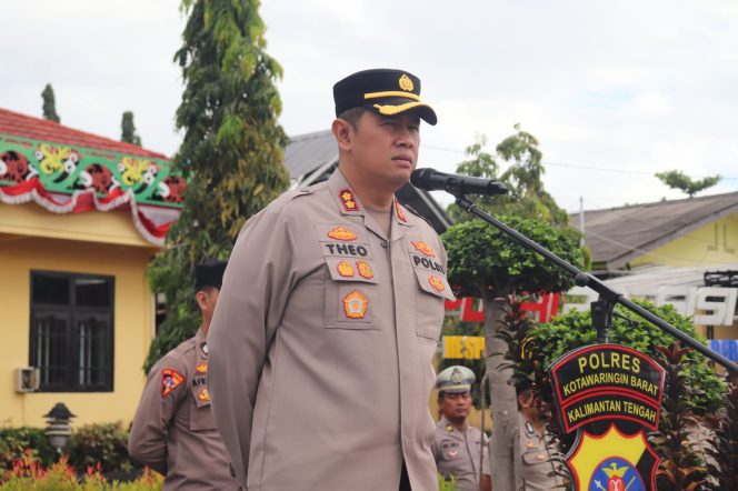 
					‎Kapolres Kobar Pimpin Apel Jam Pimpinan, Tekankan Disiplin Jelang Hari Bhayangkara  ‎