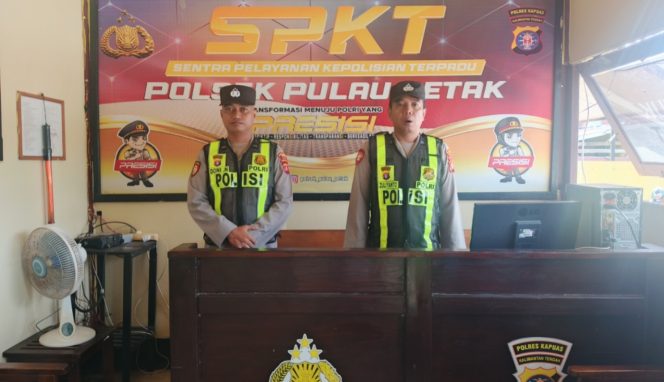 
					POLSEK PULAU PETAK LAKSANAKAN SIAGA MAKO PAGI